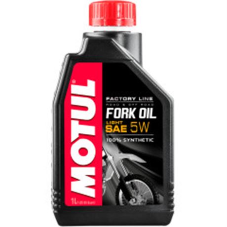 Motul Factory Line Fork Oil / 5W Synthetic - 1 Liters