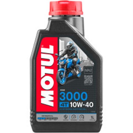Motul 3000 / 10W-40 Mineral 4T Engine Oil - 1 Liters