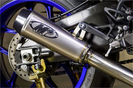 2015 - 24 Yamaha R1 Titanium GP2 Slip-On