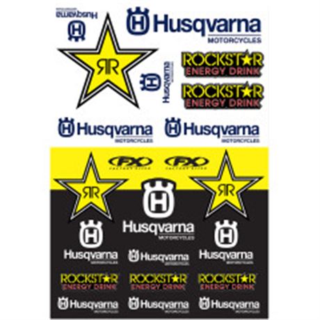 Husqvarna Racing Decal Kit