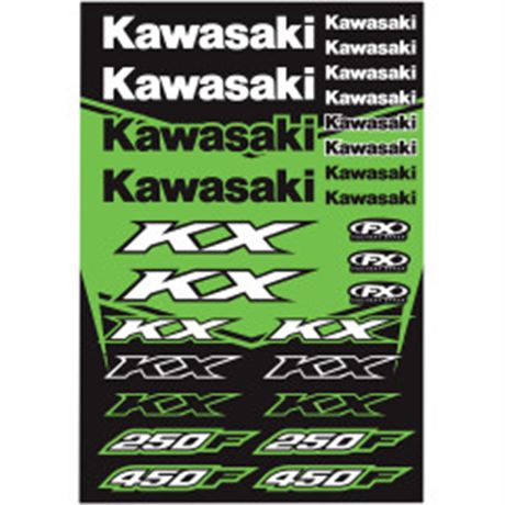 Kawasaki KX Decal Kit