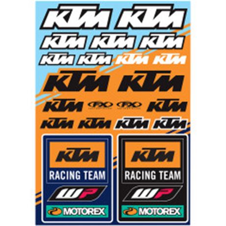 KTM Racing Decal Kit