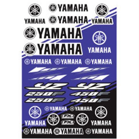 Yamaha YZ Decal Kit