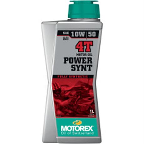 MotoRex Power Synt 10W50 Synthetic 4T Engine Oil - 1 Liter