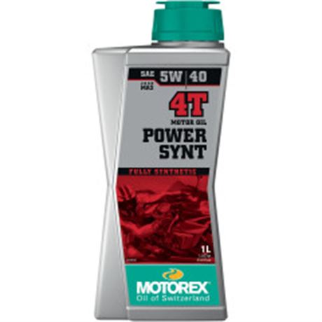 MotoRex Power Synt 5W40 Synthetic 4T Engine Oil - 1 Liter