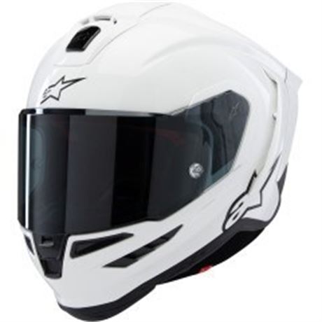 Alpinestars LARGE SR10 White Carbon Helmet