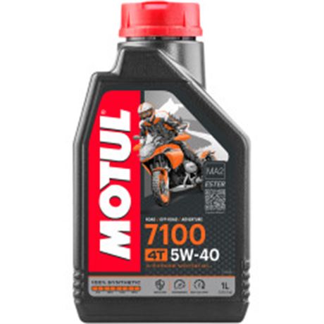 Motul 7100 / 5W-40 Synthetic 4T Engine Oil - 1 Liters