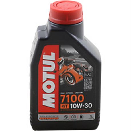 Motul 7100 / 10W-30 Synthetic 4T Engine Oil - 1 Liters