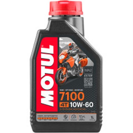 Motul 7100 / 10W-60 Synthetic 4T Engine Oil - 1 Liters
