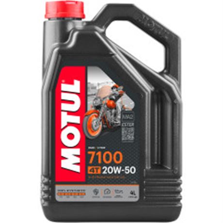 Motul 7100 / 20W-50 Synthetic 4T Engine Oil - 4 Liters
