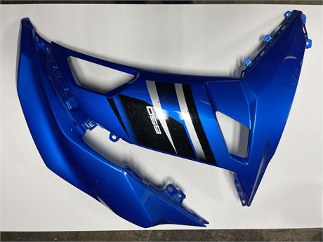 2018 Kawasaki Ninja 650 Right Side Blue Fairing