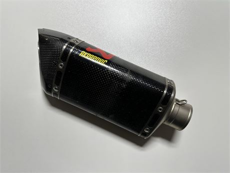 2022 Yamaha MT-07 Akrapovic Slipon Exhaust