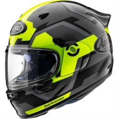 Arai Contour-X Fluorescent Yellow Helmet - LG