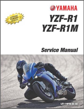 2020 - 24 Yamaha R1 Service Manual - PDF Download