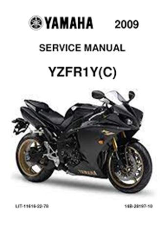 2009 - 14 Yamaha R1 Service Manual - PDF Download