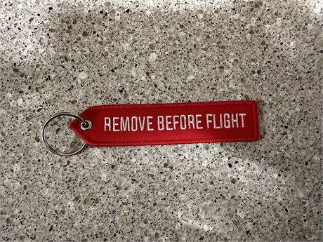 Remove Before Flight - Red