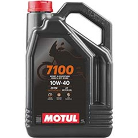 Motul 7100 / 10W-40 Synthetic 4T Engine Oil - 4 Liters