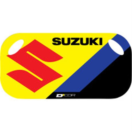 Suzuki Yellow/Blue/Black Pit Board