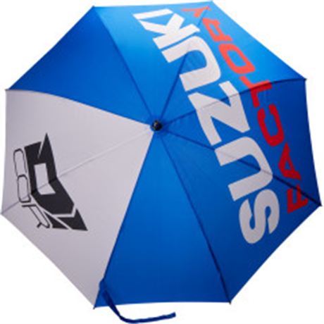 Suzuki Factory Blue/White Umbrella