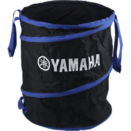 Yamaha Black/Blue Trash Can