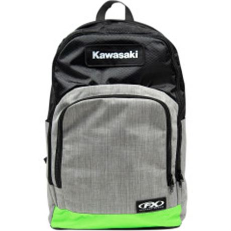 Kawasaki Standard Backpack - Black/Gray/Green