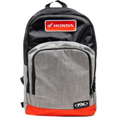 Honda Standard Backpack - Black/Gray/Red