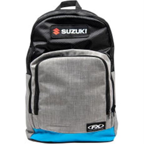 Suzuki Standard Backpack - Black/Gray/Blue