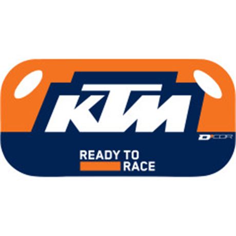 KTM Orange/Blue Pit Board