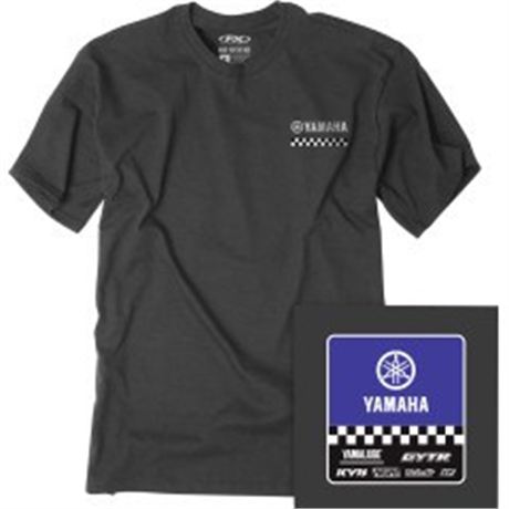 Youth Yamaha Starting Line T-Shirt - Heather Charcoal - Large