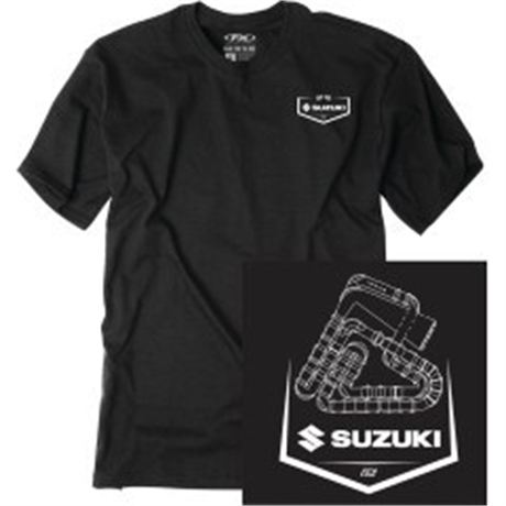 Suzuki Track T-Shirt - Black - Large