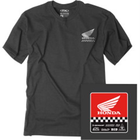 Youth Honda Starting Line T-Shirt - Heather Charcoal - Small