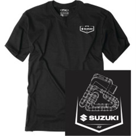 Suzuki Track T-Shirt - Black - Medium