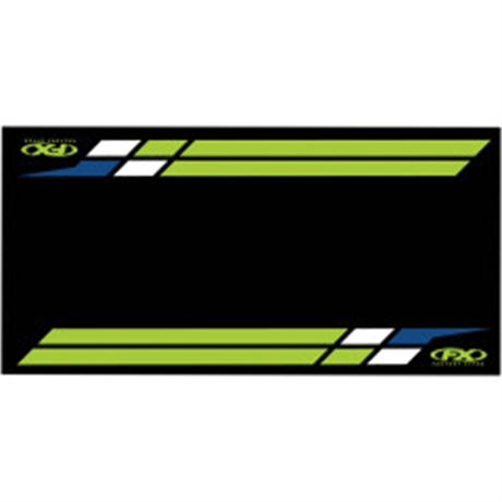 Bike Mat - Green - Kawasaki