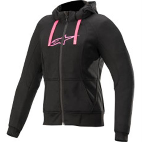 Alpinestars Women's Sport Jacket/Hoodie - Black/Pink - Small