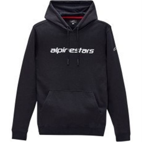 Alpinestars Linear Hoodie - Black/White - 2XLarge