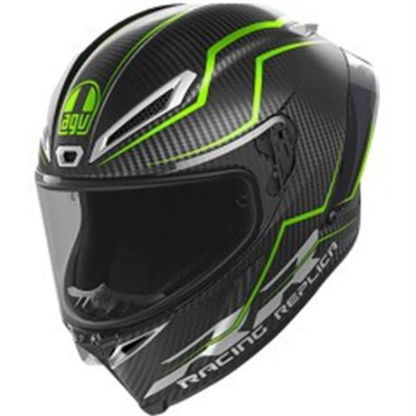 Pista GP RR Helmet - Performante - Carbon/Lime - Medium