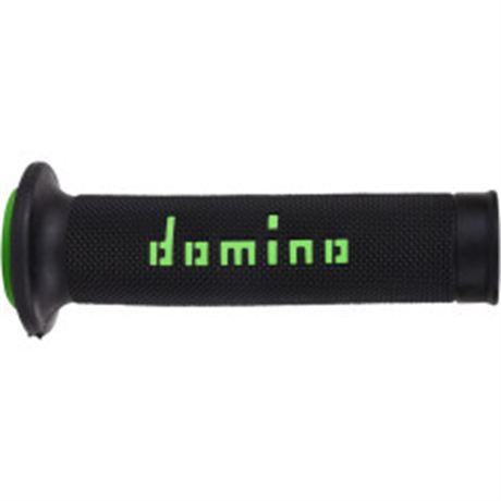 Domino MotoGP Grips - Dual-Compound - Black/Green