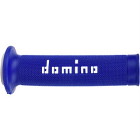 Domino MotoGP Grips - Dual-Compound - Blue/White