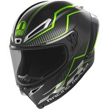 Pista GP RR Helmet - Performante - Carbon/Lime - Large