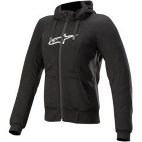 Alpinestars Stella Chrome Sport Jacket/Hoodie - Black - Large