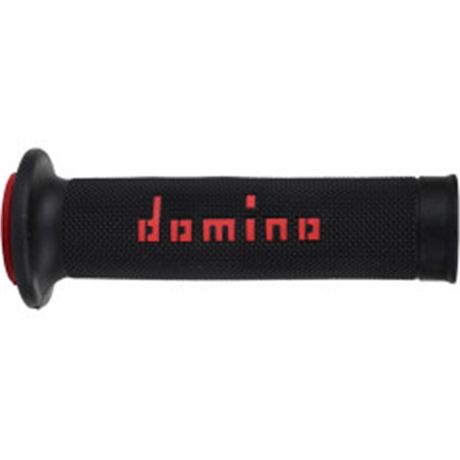 Domino MotoGP Grips - Dual-Compound - Black/Red