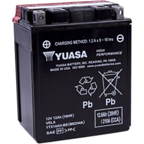 Yuasa High Performance AGM Maintenance-Free Battery