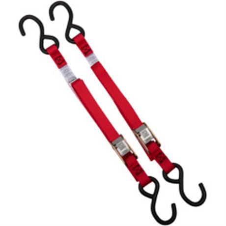 Ancra Standard Tie-Downs - 1" x 5-1/2' - Red