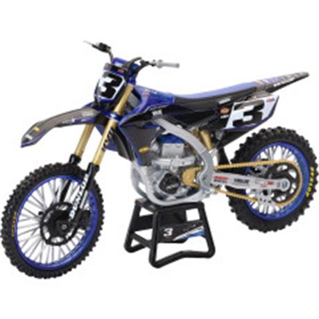 Yamaha Factory Race Team Bike - Eli Tomac - 1:12 Scale - Blue/Black