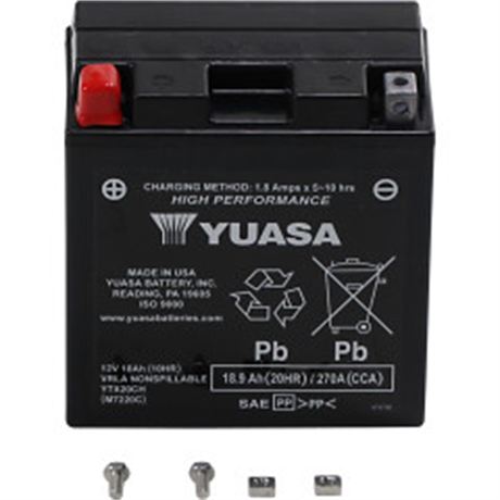 Yuasa High Performance AGM Maintenance-Free Battery