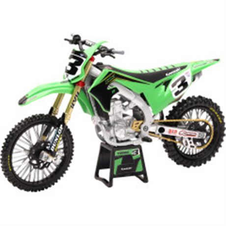 Kawasaki Race Team Bike 2019 - Eli Tomac - 1:12 Scale - Green/Black