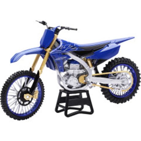 Yamaha YZ450F Dirt Bike - 1:12 Scale - Blue/Gold/Black