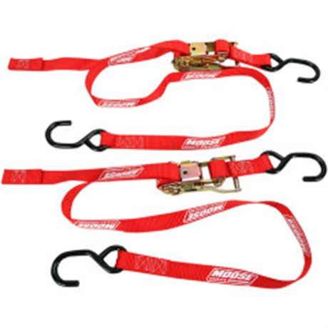 Moose Utility Ratchet Tie-Down - 1" - Red