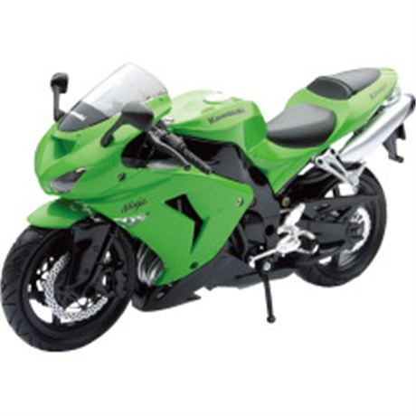 Kawasaki ZX-10R Sport Bike - 1:12 Scale - Green