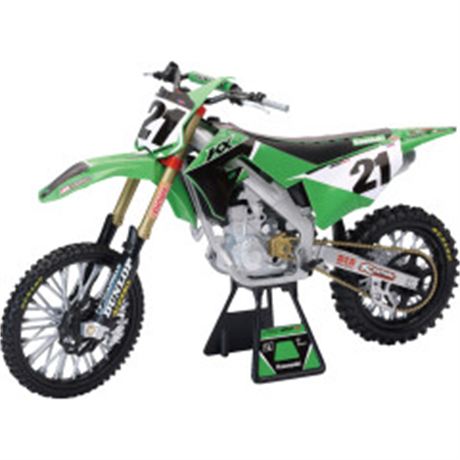 Kawasaki Race Team Bike - Jason Anderson - 1:6 Scale - Green/Black